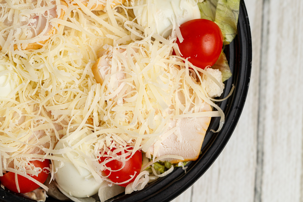 Салат «Цезарь» с курицей банкетный 260гр.