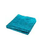 DETAILERS EQUIPMENT Универсальная двустороняя микрофибра бирюзовая 40х40 см, 420 GSM