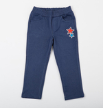 Джеггинсы (брюки) для девочки синий р.92 00088_BAT