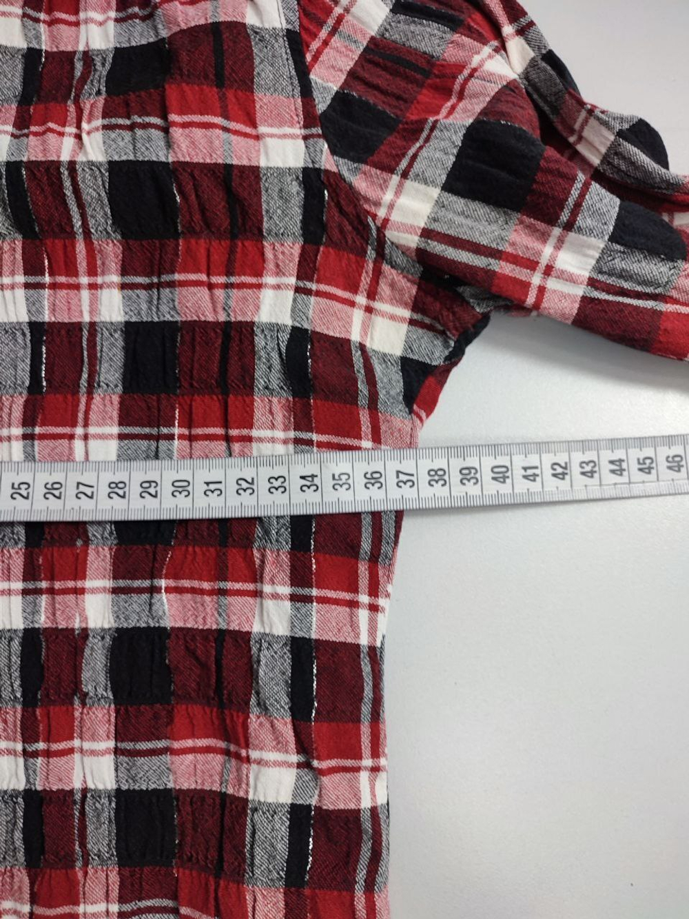 Рубашка в клетку  на 11-14 лет