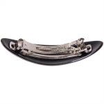 Заколка автомат «Lady Collection - Сакура», овал, 6 цветов, 9*2,5см (Кокетка)