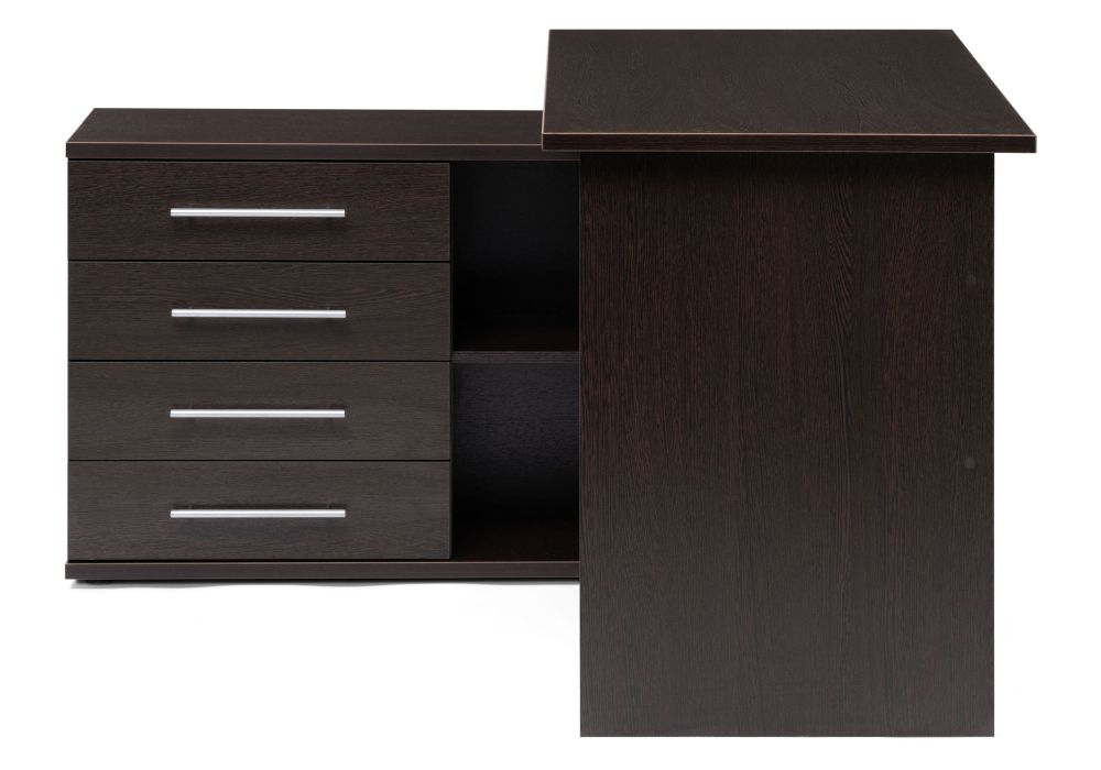 Компьютерный стол КСТ-109Л 127х140х75 левый венге