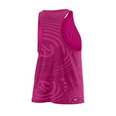 Женский топ теннисный Wilson Power Seamless Tank W - rouge/tonal rouge