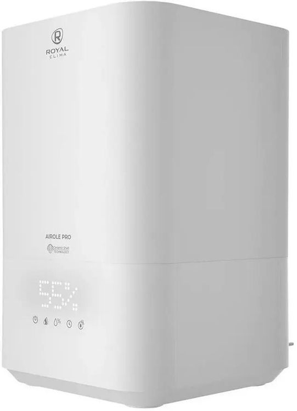 Увлажнитель воздуха ультразвуковой Royal Clima RUH-ARP400/5.0E-WT,  5л,  белый