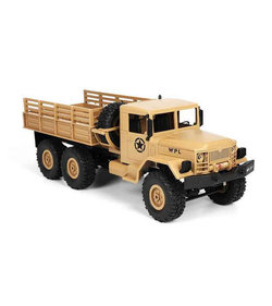 Радиоуправляемая машина WPL B-16R военный грузовик (песочный) 6WD 2.4G 1/16 RTR