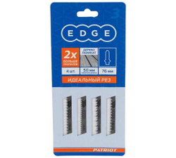 Набор пилок для лобзика (4 шт.) EDGE by PATRIOT 814010015