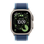 Умные часы Apple Watch Ultra 3 (2025) GPS + Cellular, 49mm, Natural Titanium Case with Blue/Bright Blue Trail Loop, S/M