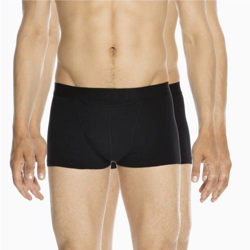 Мужские трусы боксеры набор из 2-х штук (черные) HOM BOXERLINES #2 Boxer Briefs HO1 2p 400405_40V001