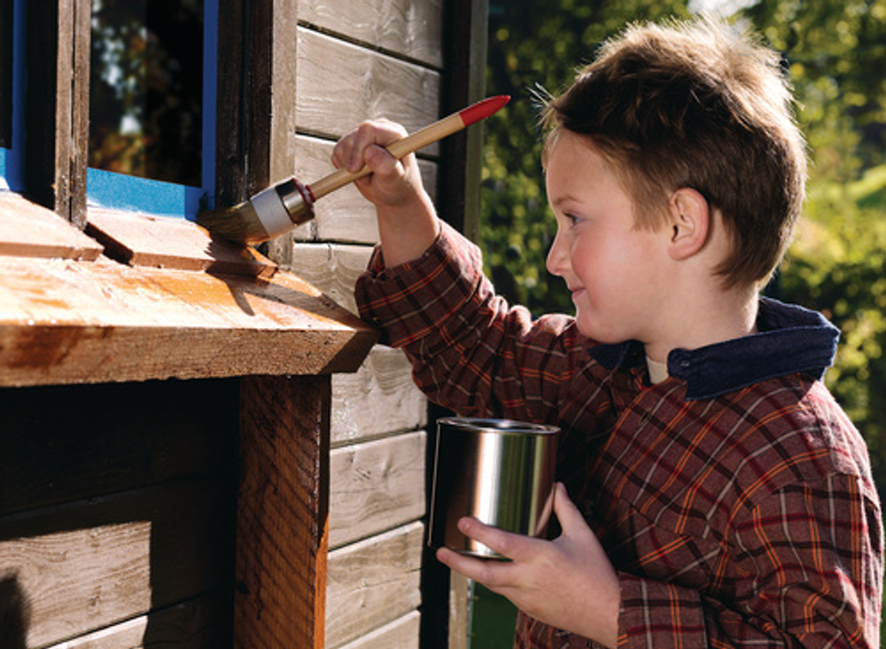 Малярная лента профессиональная для наружных работ tesa® 04435, бумажная, синяя