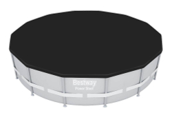 Тент для бассейнов 396 см (Fast Set, Steel Pro, Steel Pro MAX, Power Steel) и 360x120 см (Hydrium), d 401 см (Bestway 58292 BW)