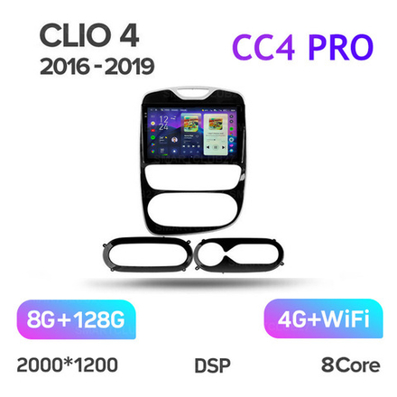 Teyes CC4 Pro 10,2" для Renault Clio 4 2016-2019