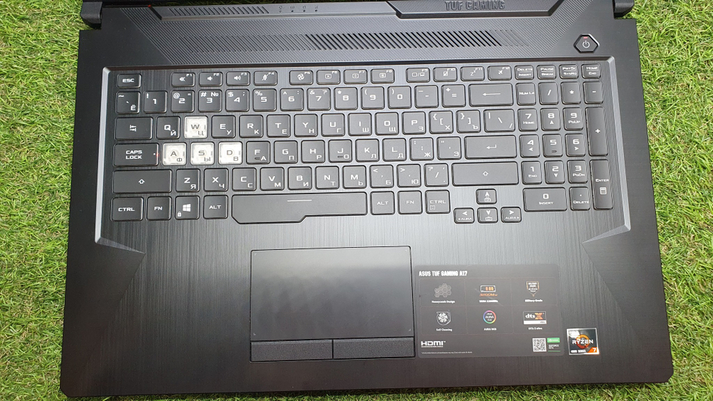 Игровой ASUS Ryzen 7/8Gb/GTX 1650 Ti 4GB/120Hz/TUF Gaming A17 FX706II-H7007T /Windows 11