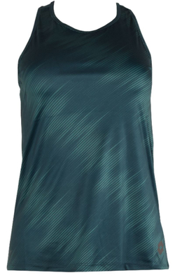 Женский топ теннисный Lotto Running - Бирюзовый