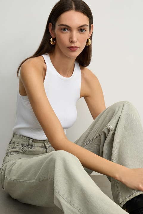 Джинсы BOOTCUT с высокой посадкой