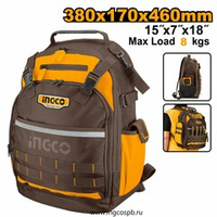 Рюкзак для инструментов 450х340х170 SUPER INGCO HBP01028 INDUSTRIAL