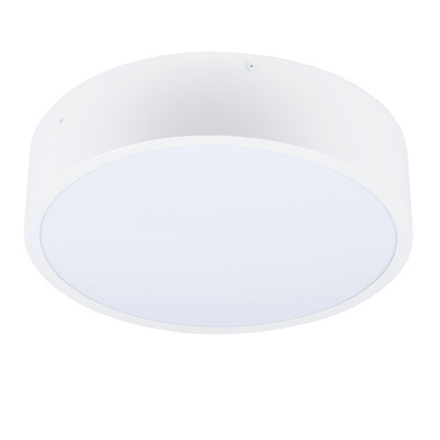 ULO-K40A 30W-4000К-R40 IP40 WHITE Светильник светодиодный накладной. Белый свет 4000K. Диаметр 400мм. Корпус белый. ТМ Uniel