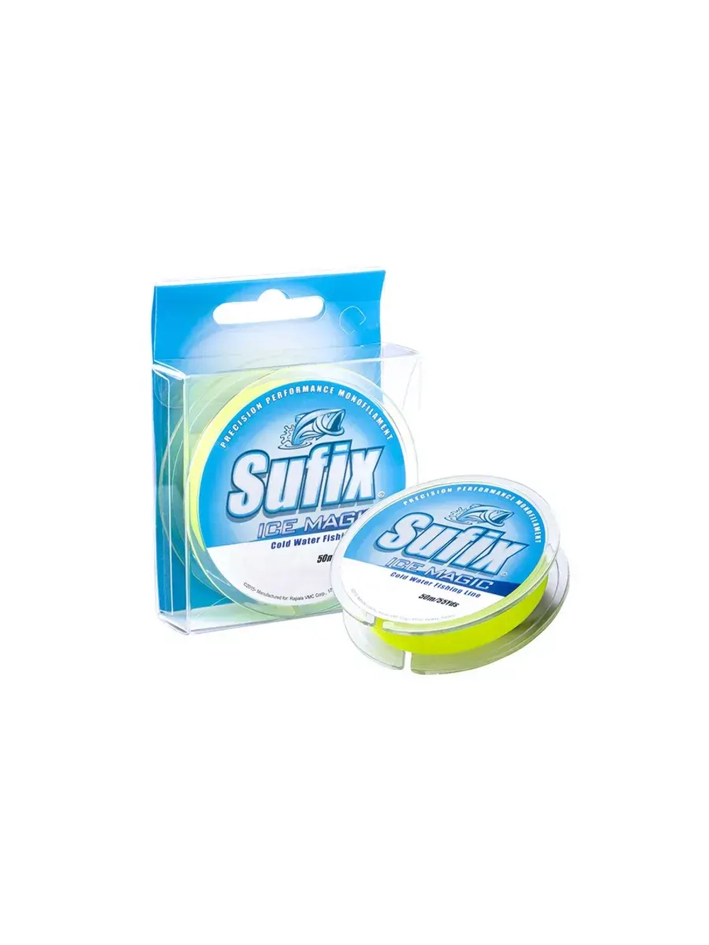 Леска зимняя Ice Magic 50 м бело-розовая 0,300 мм 7,7 кг