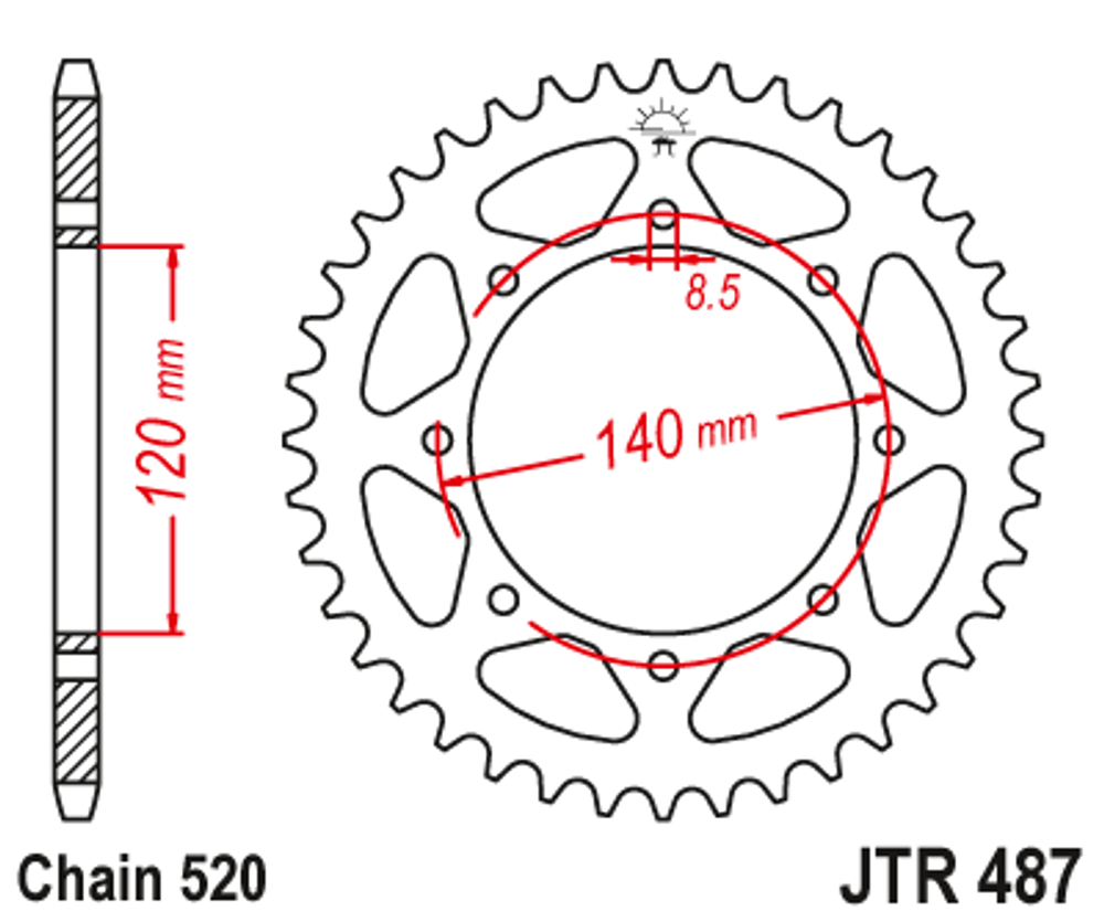 Звезда JTR487.43ZBK