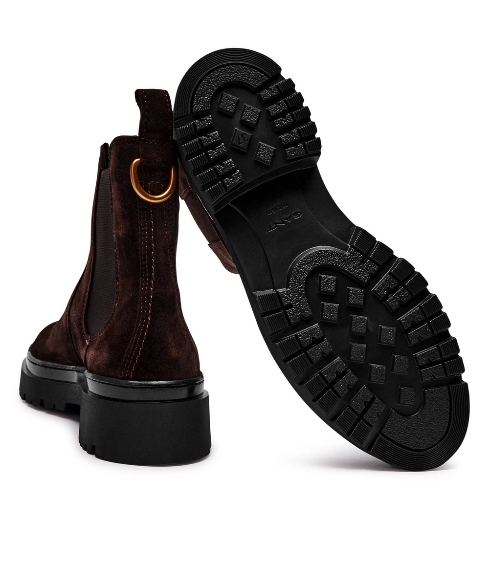 Кожаные челси Aligrey Gant - коричневый(29553763)