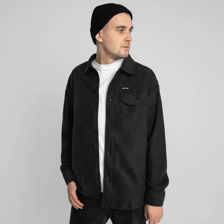 Флисовая рубашка Shirt Black