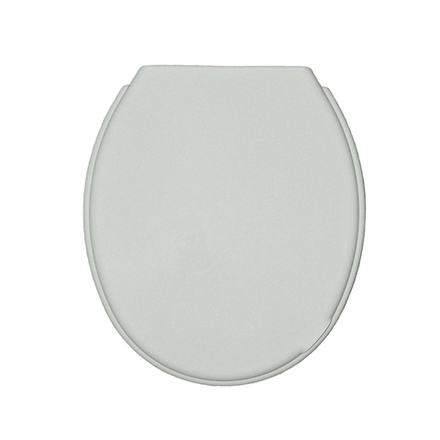 Сиденье для унитаза Инкоэр Стандарт Н, 358 x 300 мм, белый мрамор