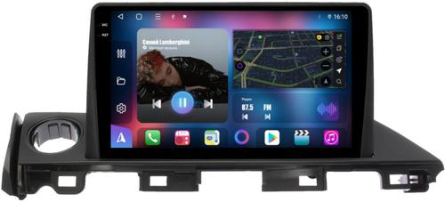 Магнитола для Mazda 6 2015-2018 - FarCar S500-TS10 монитор 9.5" QLED на Android 14, Быстрая, CarPlay, 4G SIM-слот