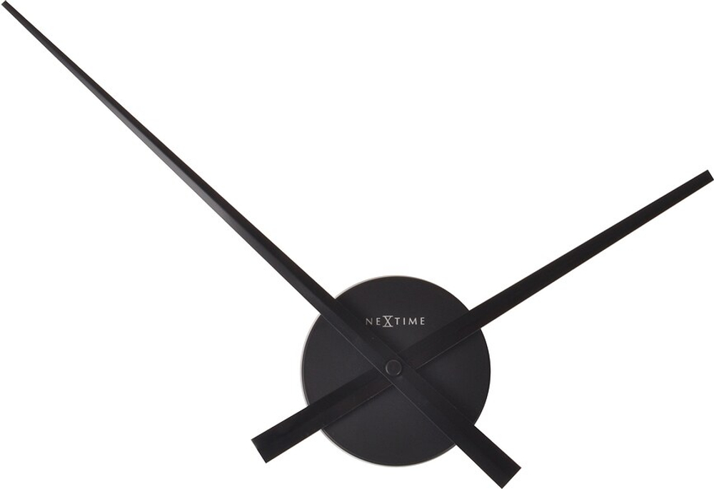Настенные часы NeXtime Small Hands, алюминий, 48 см