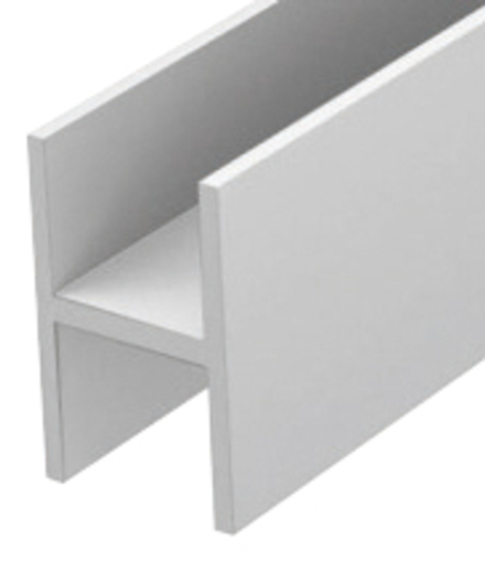 Планка алюминиевая 4 мм к стеновой панели соединительная