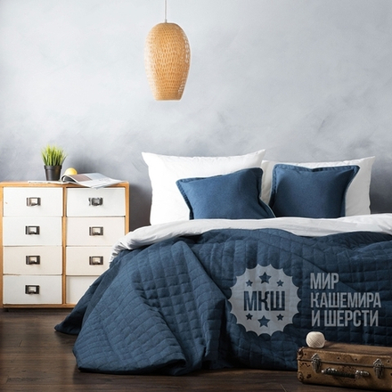 Покрывало для спальни ИБИЦА (арт. BL02-217-16) - синее