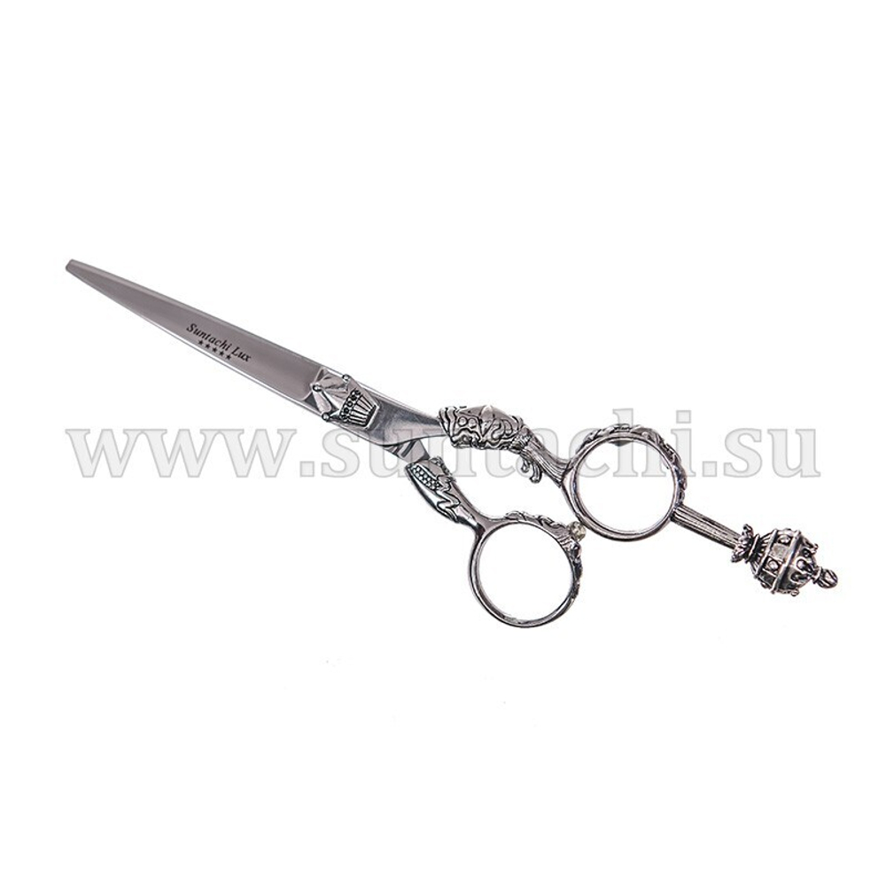 Парикмахерские ножницы Suntachi Lux Queen Elizabeth silver 55V