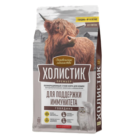 Деревенские лакомства Холистик Премьер Adult для кошек Говядина 400гр.