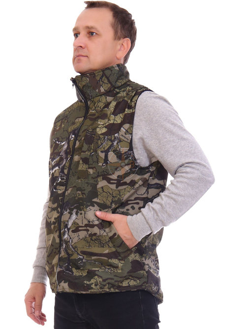 ЖИЛЕТКА ТАЙГА ДМС (ПОЛОФЛИС КМФ PR331-1)