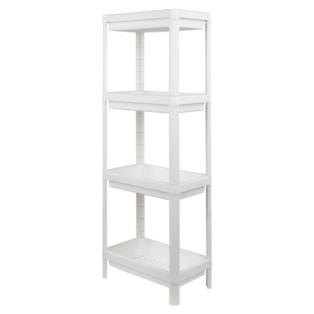 Стеллаж для ванной Alån, 36х23х100, пластик, белый