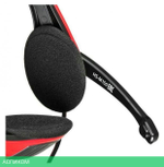 Наушники Oklick HS-M150 NO-003N черный/красный (359486)