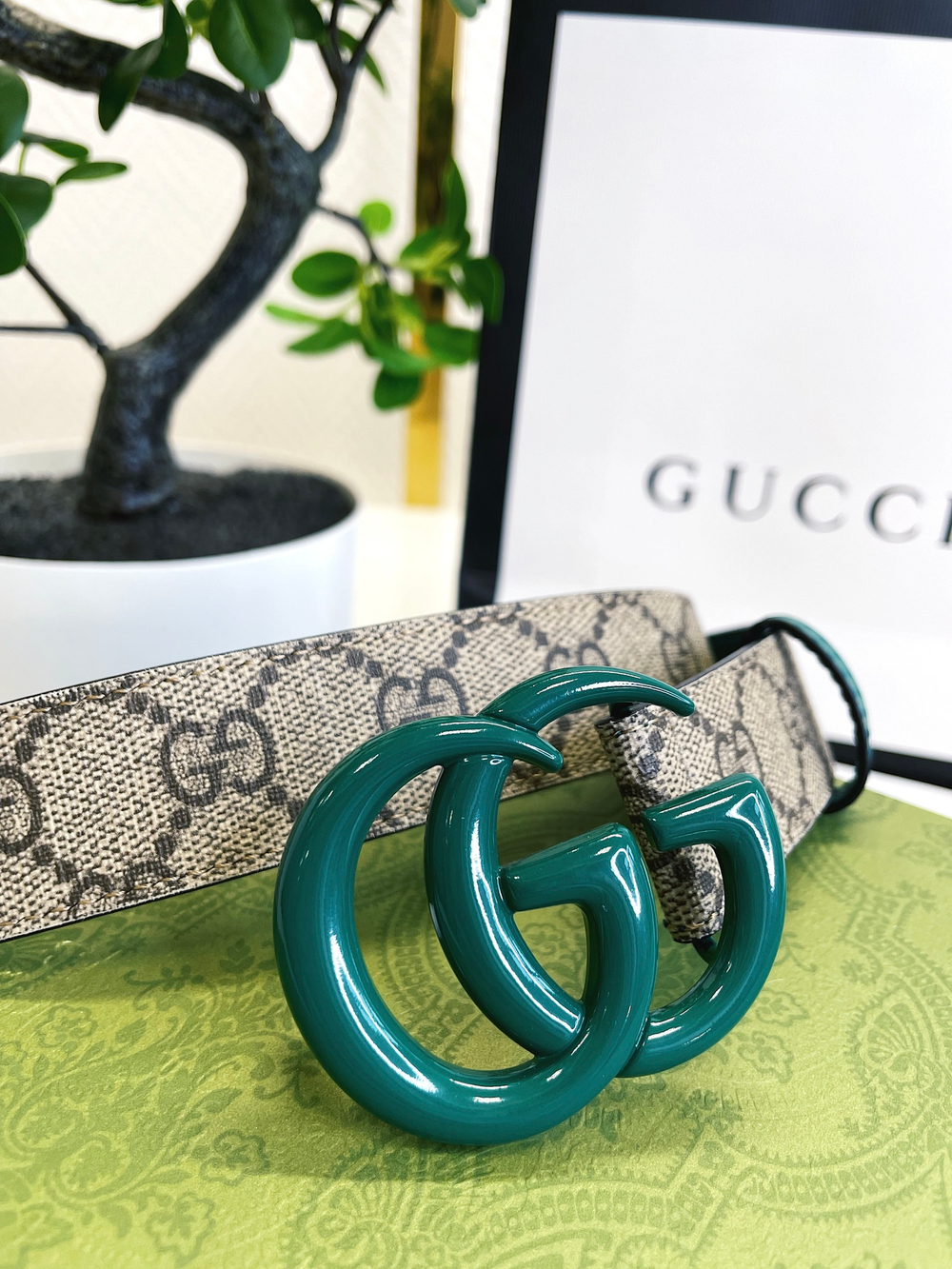 Gucci Кожаный ремень