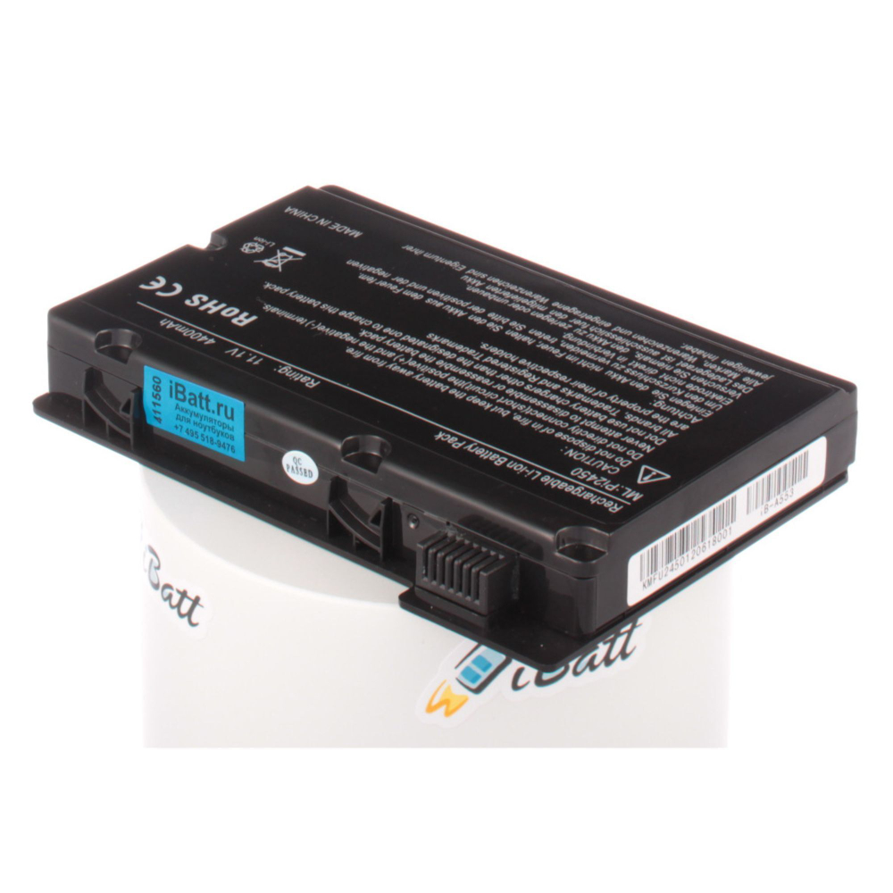 Аккумулятор iBatt 4400mAh, для 3S4400-S1S5-05 3S4400-G1S2-05 P55-4S4400-S1S5