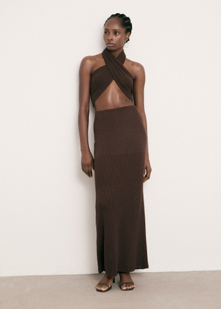 Палантин SAINT-TROPEZ, шоколадный