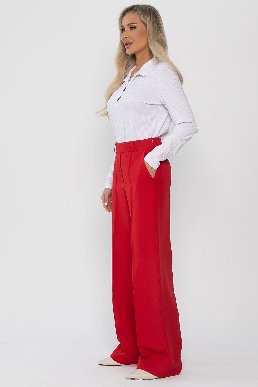 Брюки со стрелками Дэнди (красные) Б14365-30М LT Collection