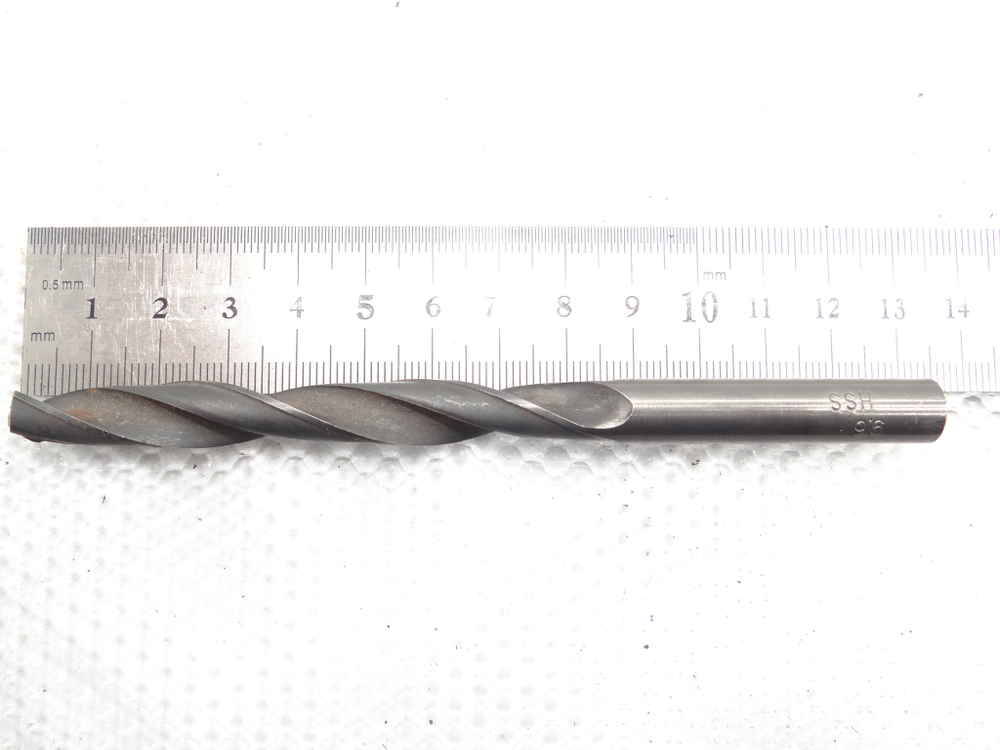 Сверло 9.6мм. (80х130) HSS ц\х СССР