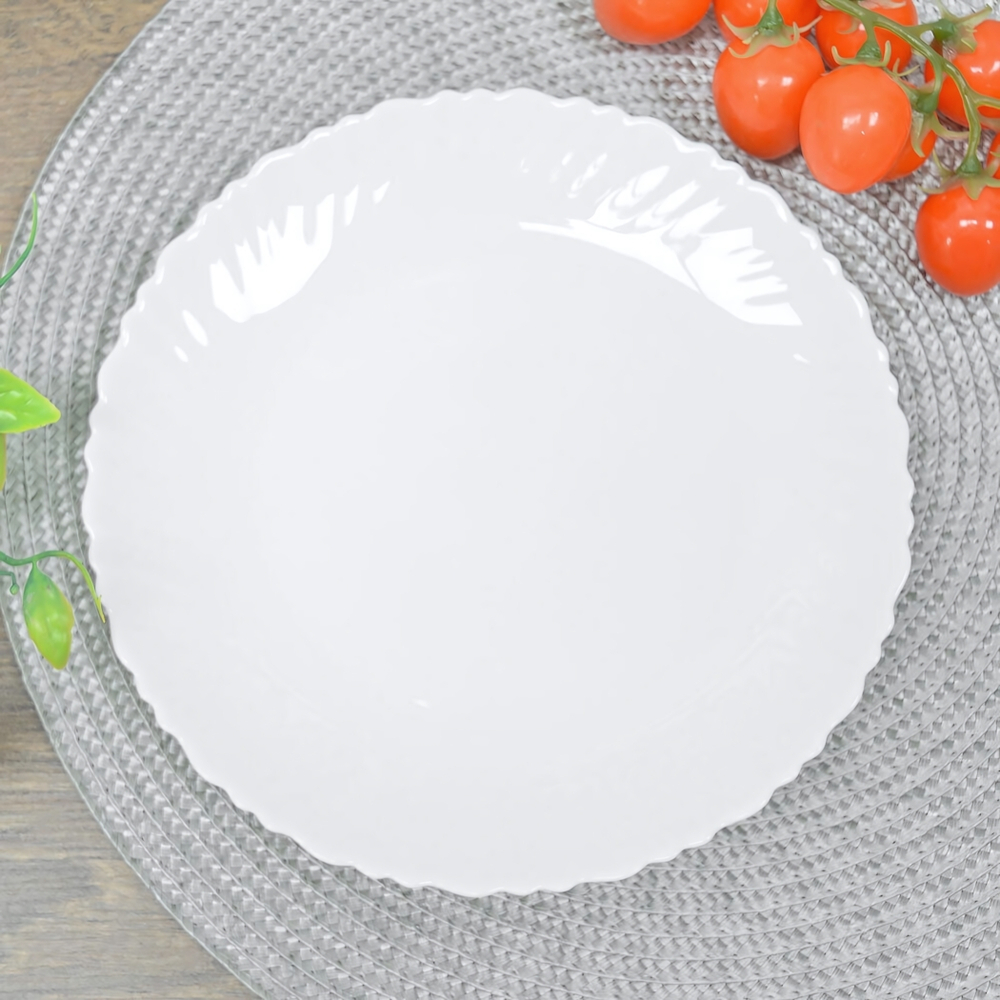 Тарелка мелкая 21,5см, стеклокерамика