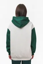 Купить Худи Ymkashix HTF Zip светло-серый/зеленый Худи Ymkashix HTF Zip светло-серый/зеленый