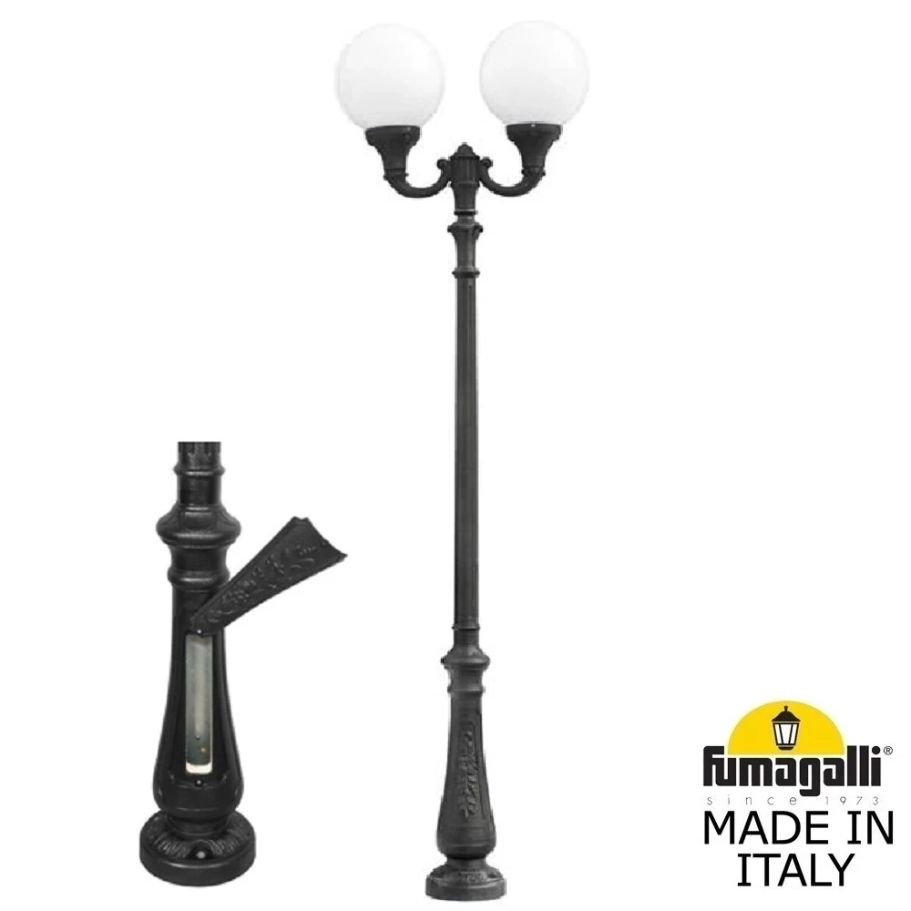 Парковый светильник Fumagalli NEBO OFIR/GLOBE 400 G40.202.R20.AYE27