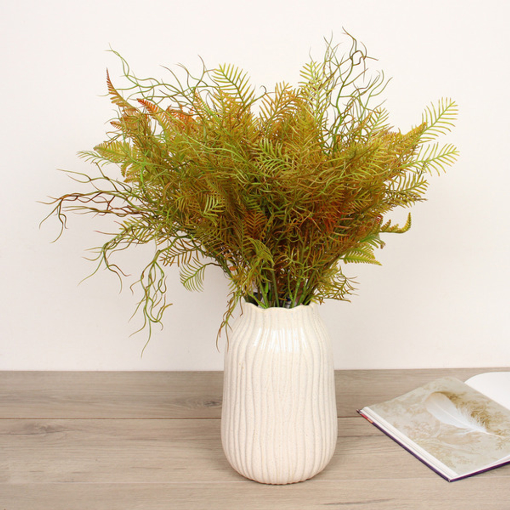 Ваза керамическая «Валенсия» 15*25см песочная