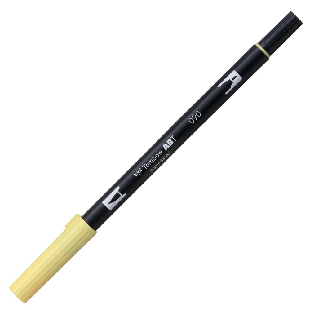 Tombow AB-T Dual Brush-Pen: 090 Baby Yellow