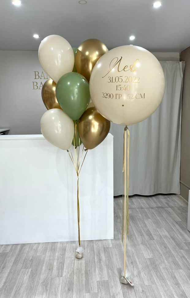 Шары на выписку №78