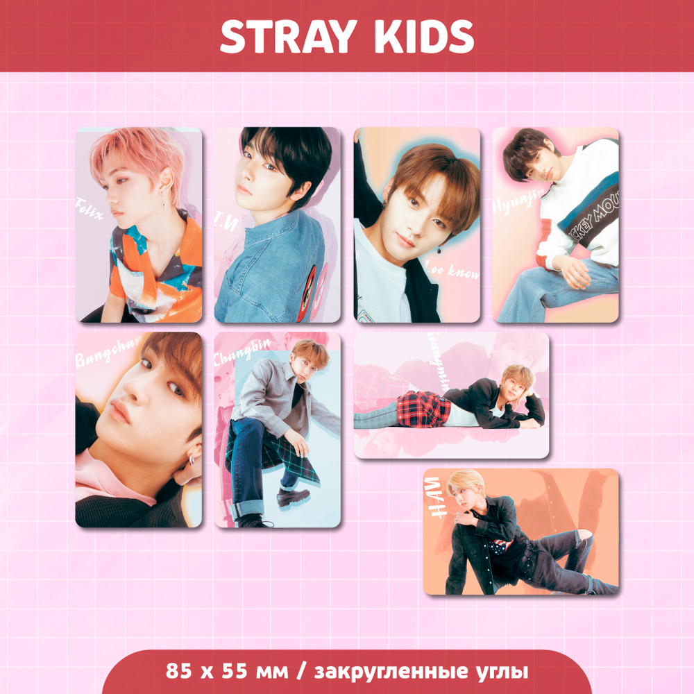 Сет карточек / STRAY KIDS #219
