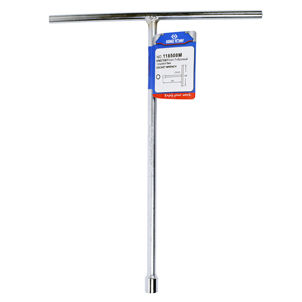 KING TONY (118508M) Ключ Т-образный 8 мм