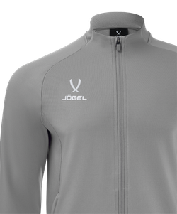 Джемпер тренировочный на молнии JÖGEL PREMIER PerFormDRY Training FZ Jacket, серый