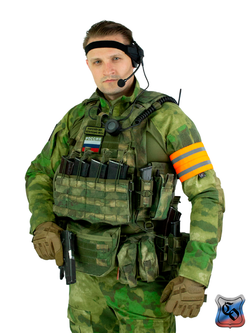 Подсумок утилитарная напашная SSO ГРОМ. A-Tacs FG