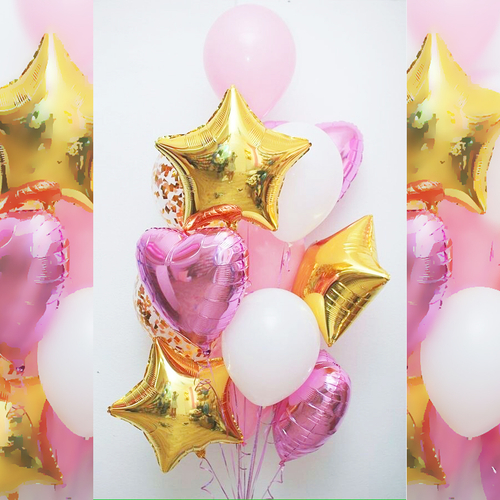 Купить Набор воздушных шаров "Розовые мечты"